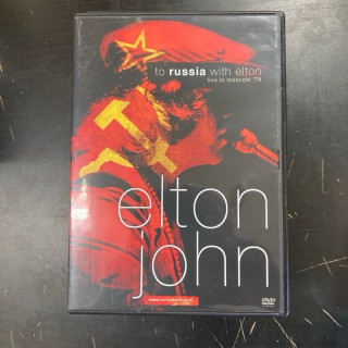 Elton John - To Russia With Elton (Live In Moscow '79) DVD (VG+/M-) -pop rock-